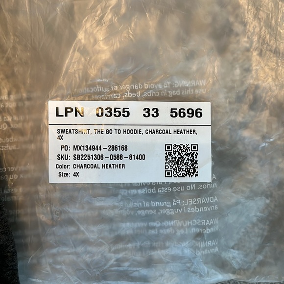 Men's Fabletics - The Go To Hoodie.  Charcoal Heather - Picture 8 of 8